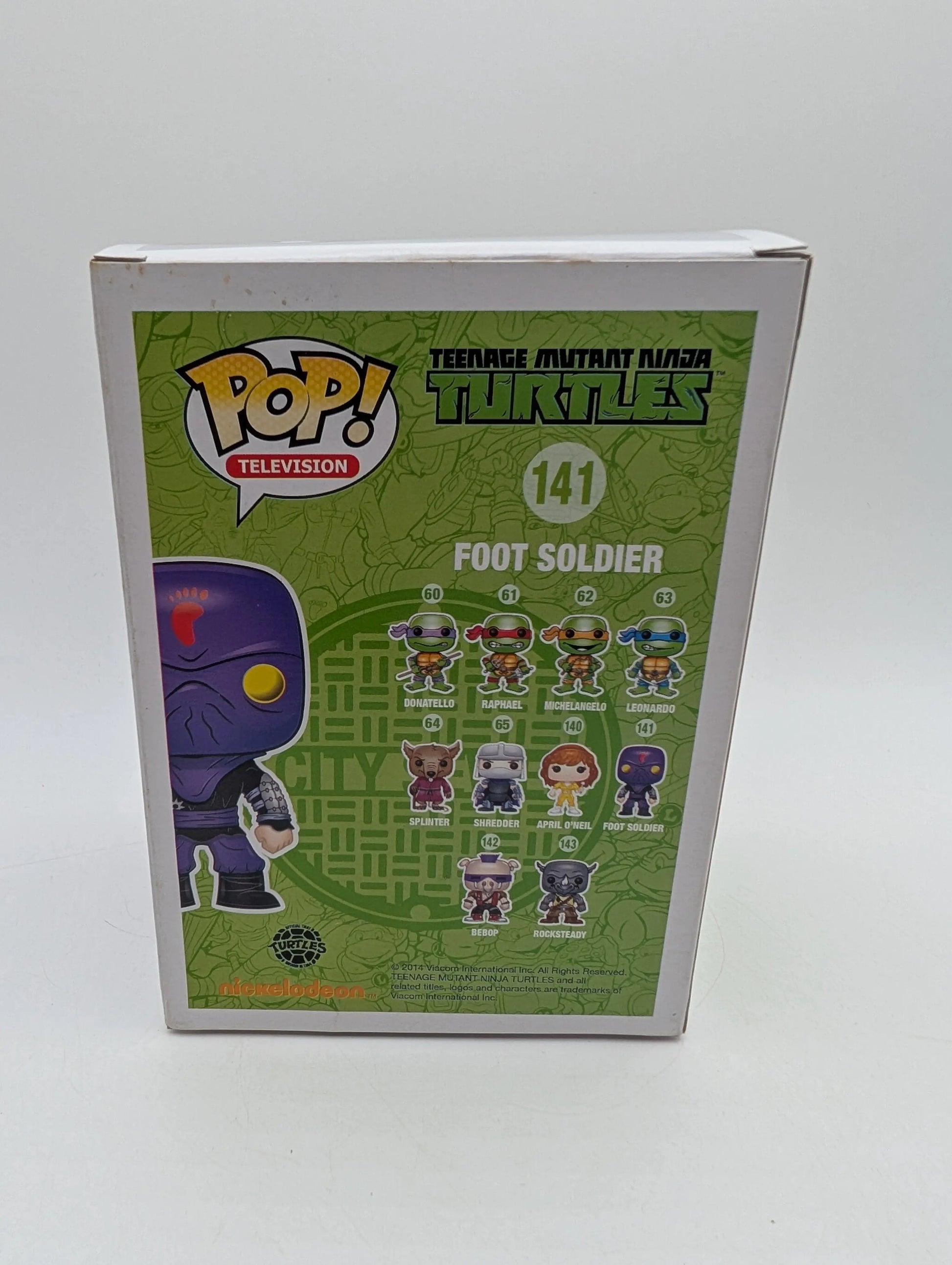 Funko Pop! Vinyl Foot Soldier 141 TMNT Ninja Turtles 2014 Pop FRENLY BRICKS - Open 7 Days