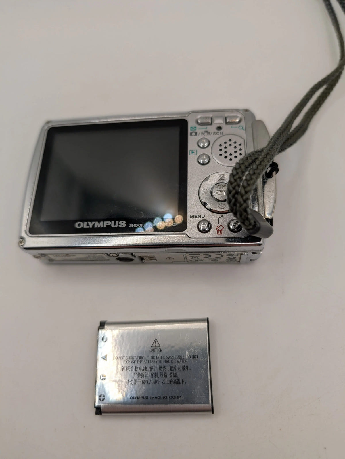 Olympus µ 720 SW 7.1 MP Digital Camera Blue/Silver - Not Working FRENLY BRICKS - Open 7 Days image 7