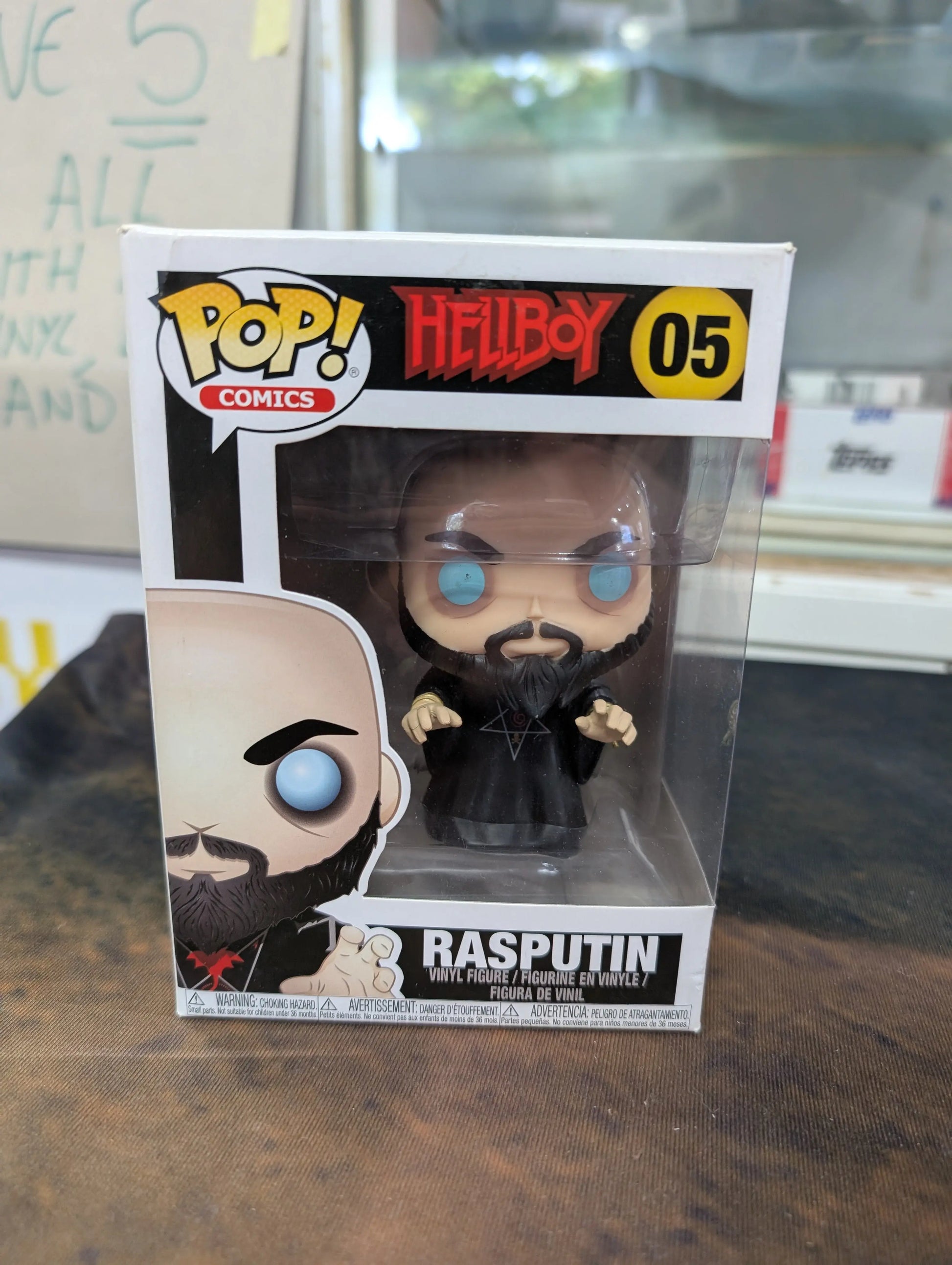 Funko POP Comics  Hellboy #05 Rasputin Vinyl Collectible Figure FRENLY BRICKS - Open 7 Days