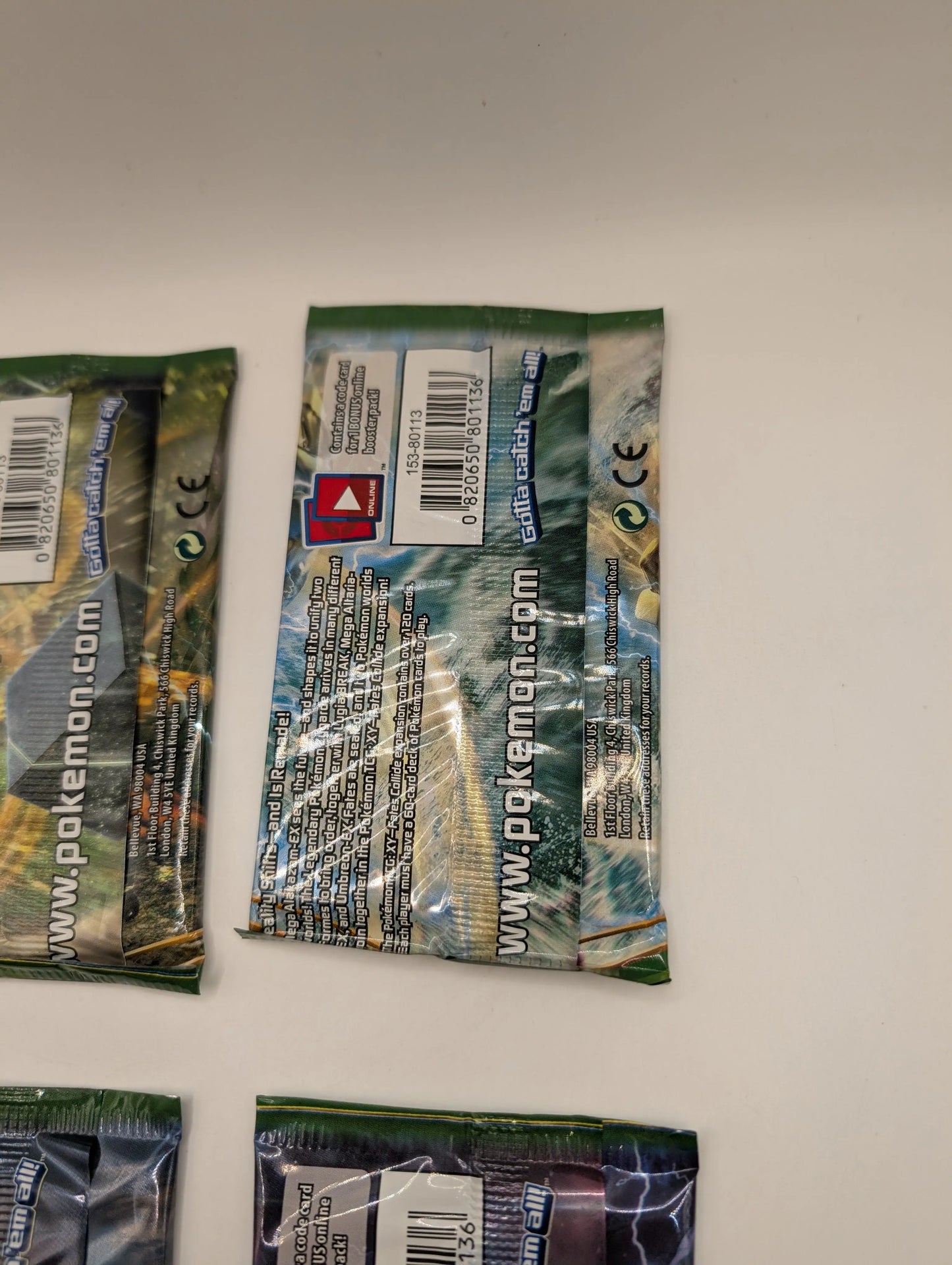 Fates Collide Complete 4 Pack Art Set - Sealed - With Pack Sleeves FRENLY BRICKS - Open 7 Days