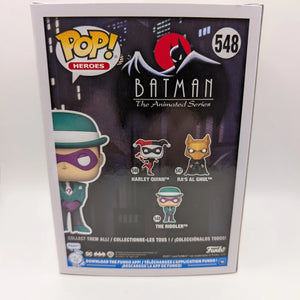 Batman Animated - The Riddler Pop! Vinyl Figure #548 Funko FRENLY BRICKS - Open 7 Days