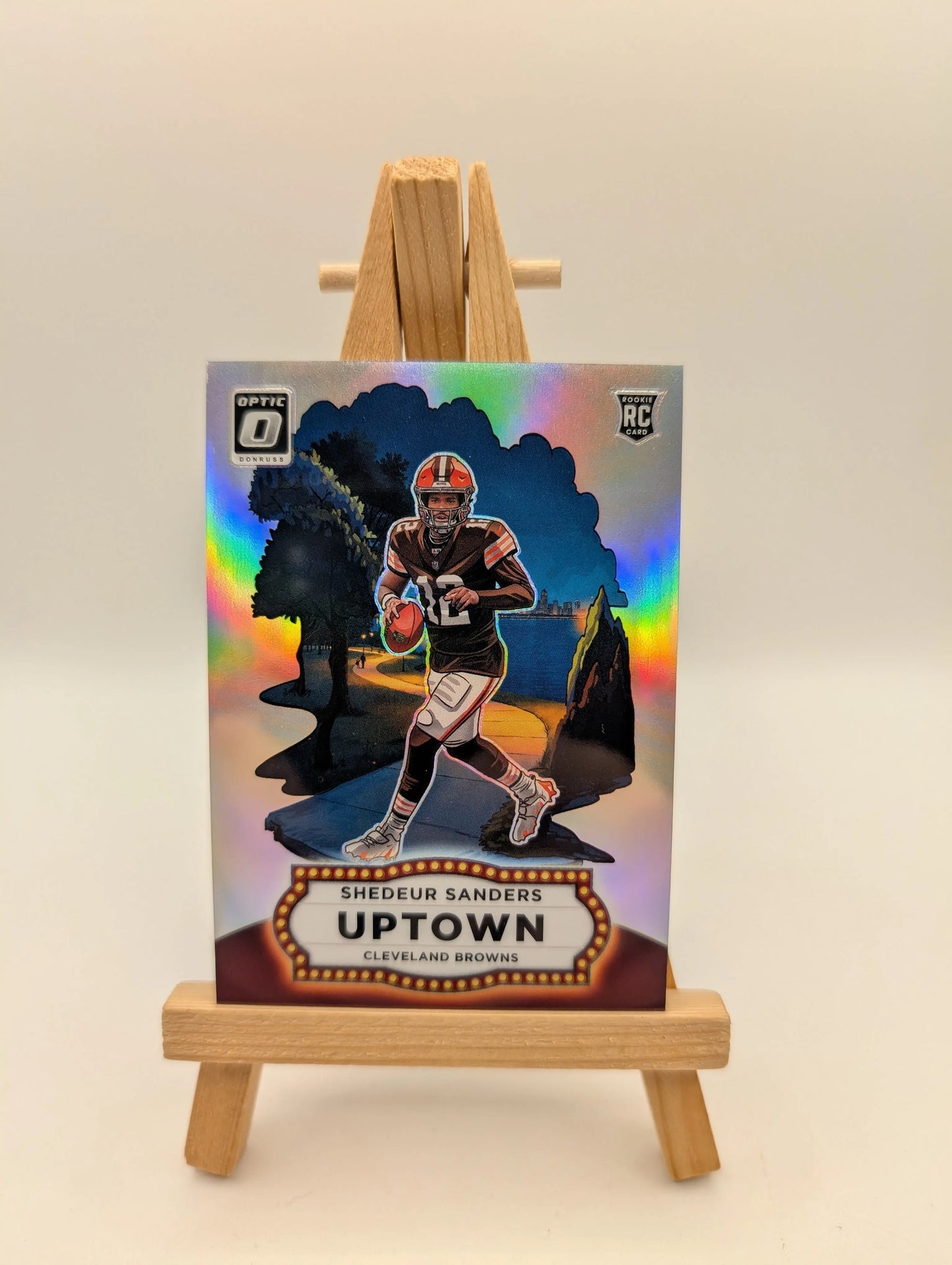 Shedeur Sanders Uptown Rookie #18 Browns 2025 Panini Donruss Optic SSP (RC) FRENLY BRICKS - Open 7 Days