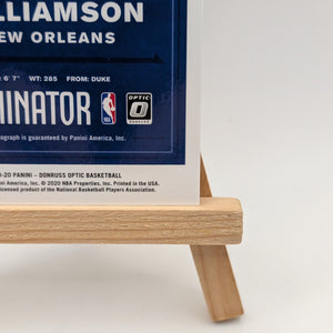 2019-20 Donruss Optic Rookie Auto Zion Williamson Dominators /49