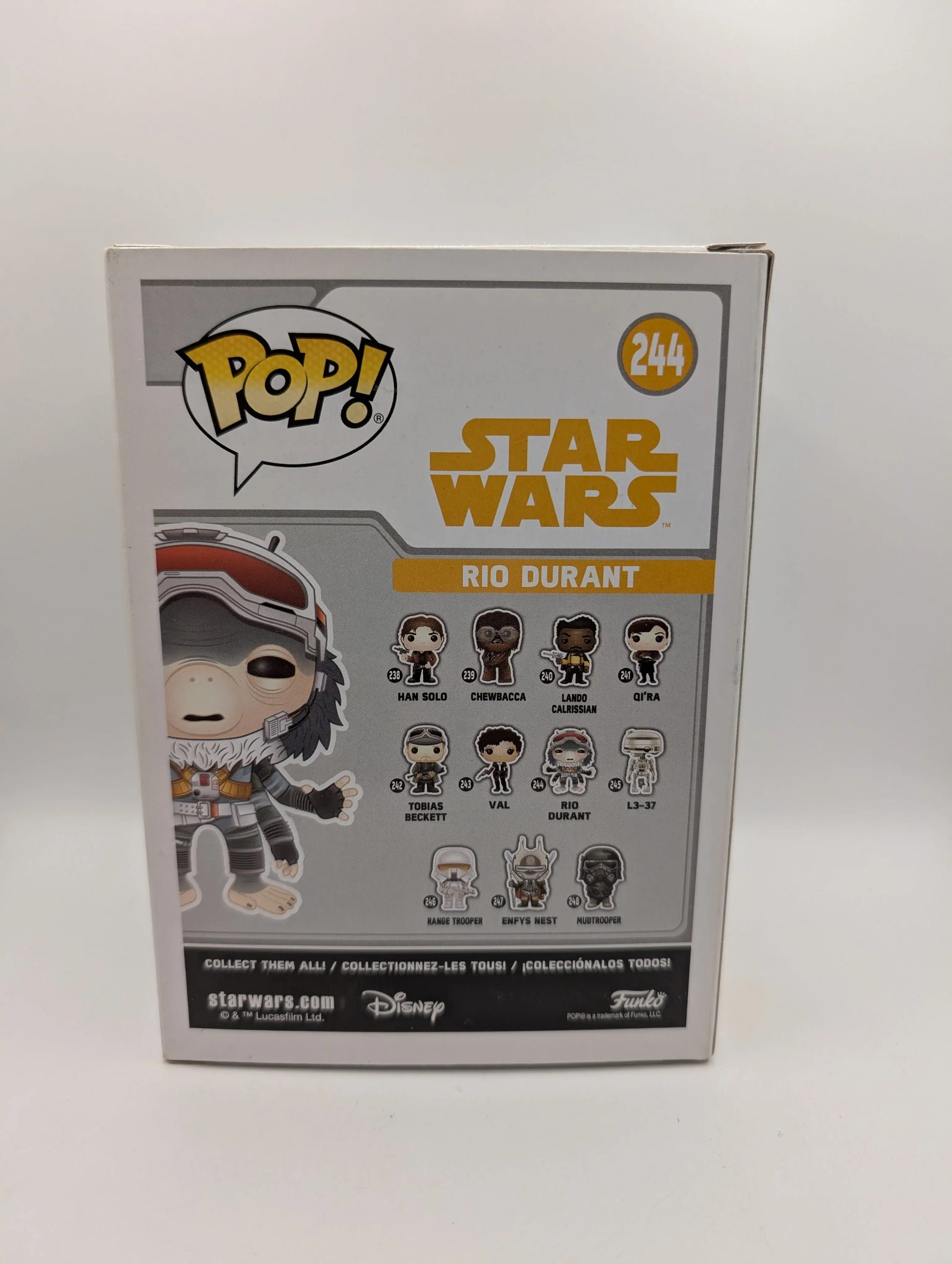 Funko Pop! Vinyl: Star Wars - Rio Durant #244 FRENLY BRICKS - Open 7 Days image 3