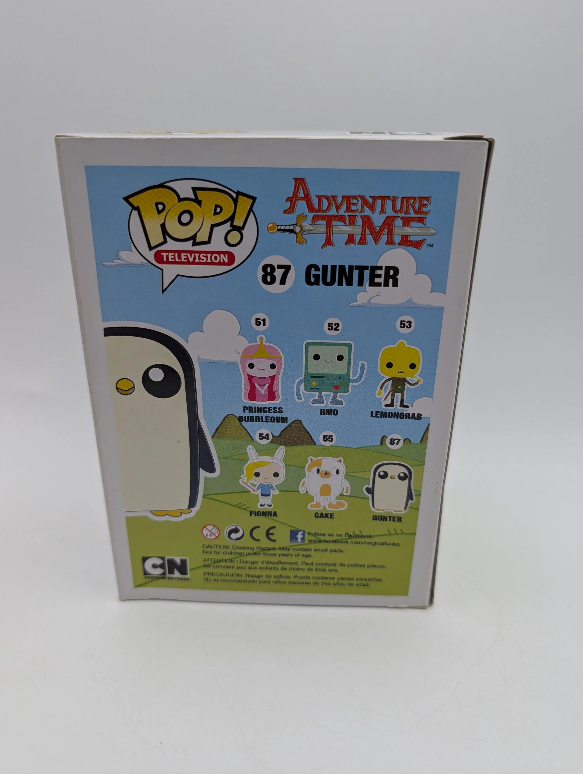 Funko Pop! Vinyl Figure - Adventure Time - Gunter #87 (VAULTED) FRENLY BRICKS - Open 7 Days