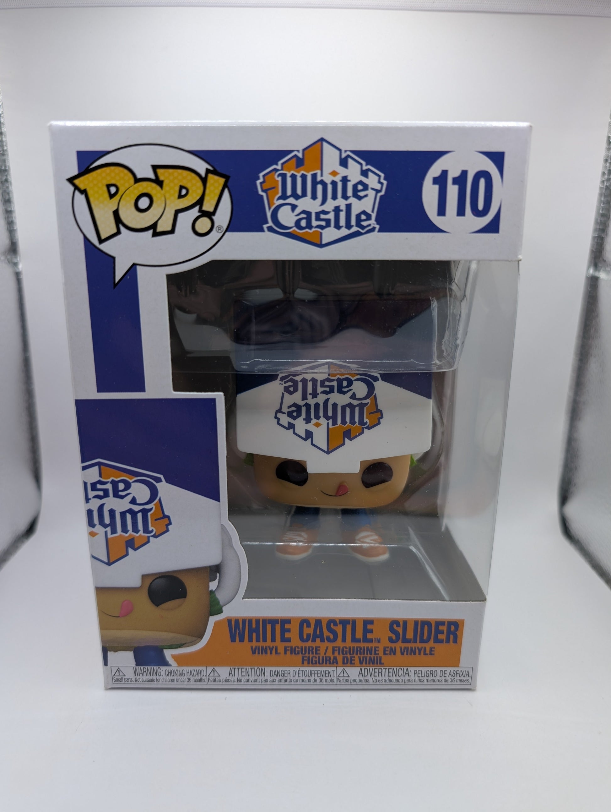 FUNKO POP WHITE CASTLE # 110 WHITE CASTLE SLIDER FRENLY BRICKS - Open 7 Days