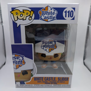 FUNKO POP WHITE CASTLE # 110 WHITE CASTLE SLIDER FRENLY BRICKS - Open 7 Days
