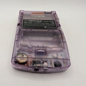 GBC Atomic Purple Nintendo Game Boy Color TURNS ON but not working screen