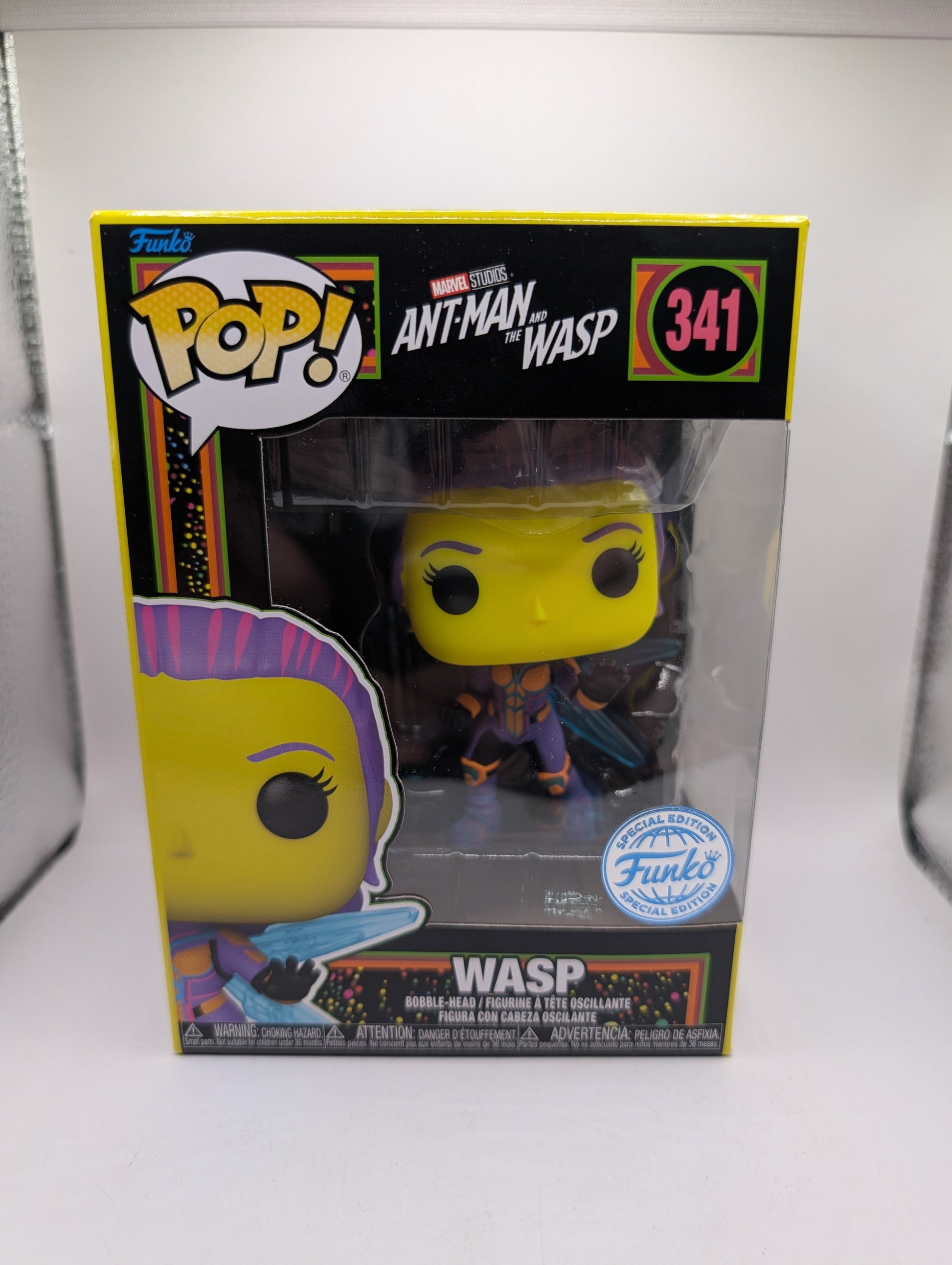 Funko Pop Wasp #341 Ant-Man and the Wasp Special Edition  Vinyl Figure FRENLY BRICKS - Open 7 Days