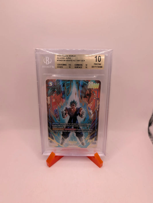 2024 DBS Fusion World - Vegito FB02-139 SCR* Alternate Art  BGS 10 FRENLY BRICKS - Open 7 Days