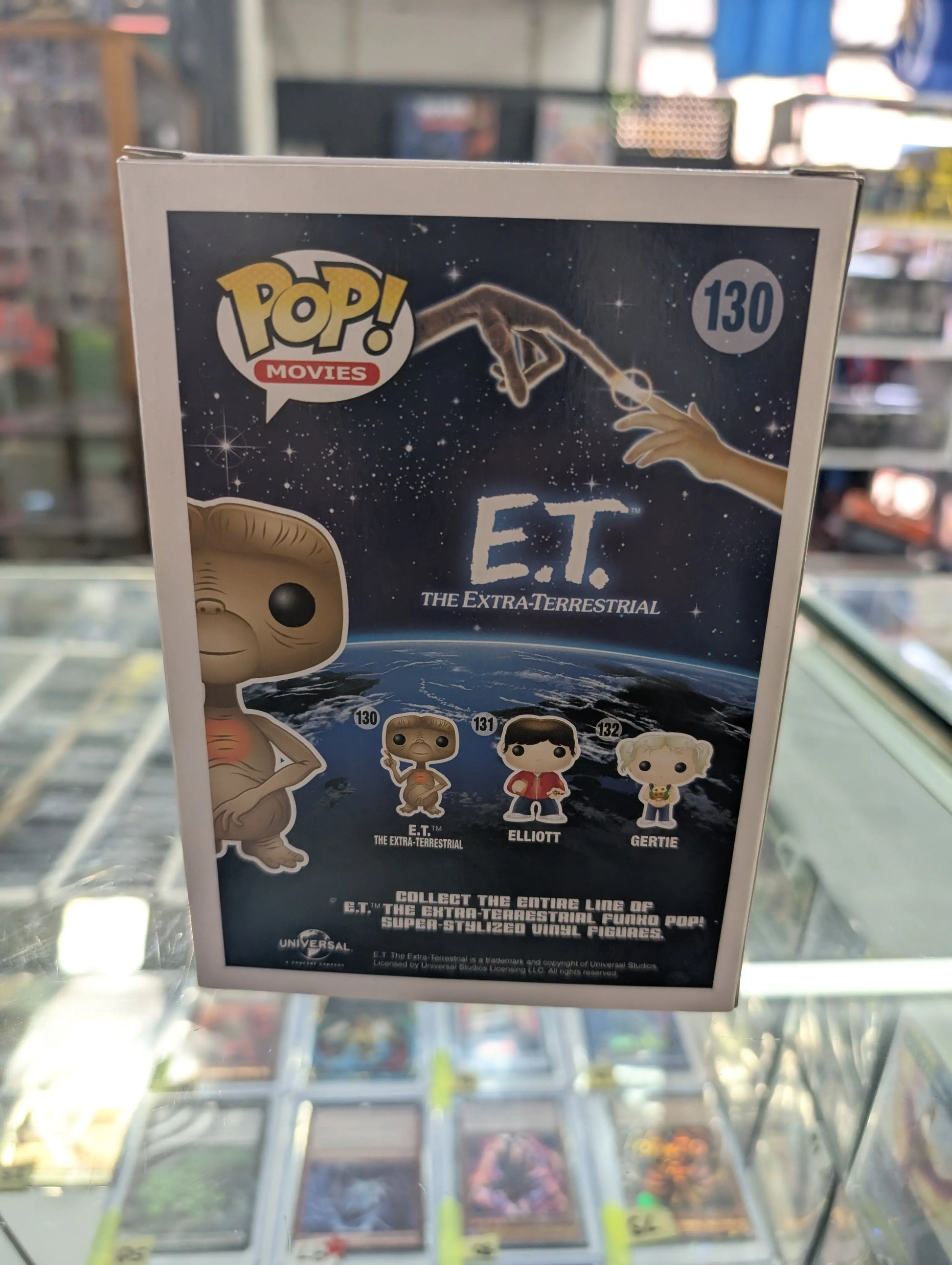 E.T. the Extra-Terrestrial 130 ~ Funko Pop Vinyl ~ RARE FRENLY BRICKS - Open 7 Days
