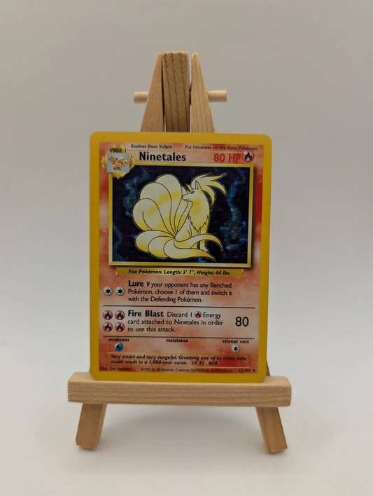 Ninetales - Base Set - (12/102) Holo Unlimited Pokémon HP