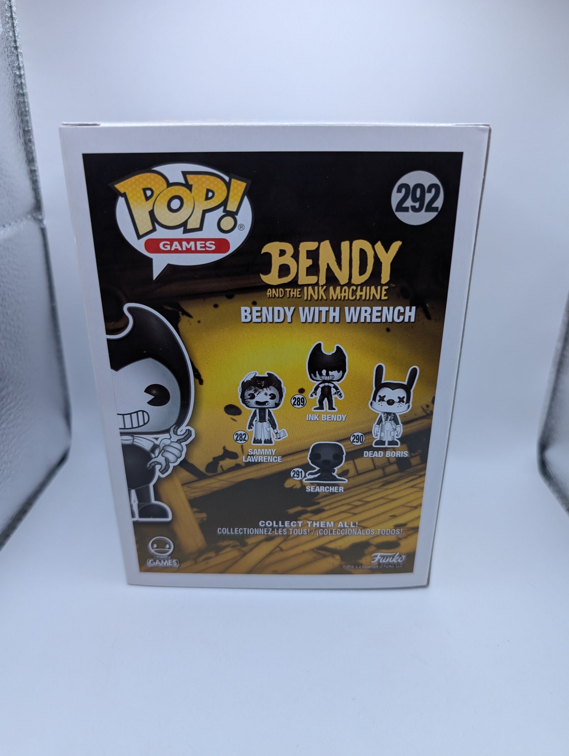 Funko Pop! Games: Bendy and the Ink Machine -  Bendy with Wrench Vinyl Figure 292 FRENLY BRICKS - Open 7 Days