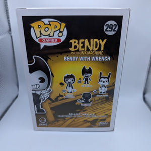 Funko Pop! Games: Bendy and the Ink Machine -  Bendy with Wrench Vinyl Figure 292 FRENLY BRICKS - Open 7 Days