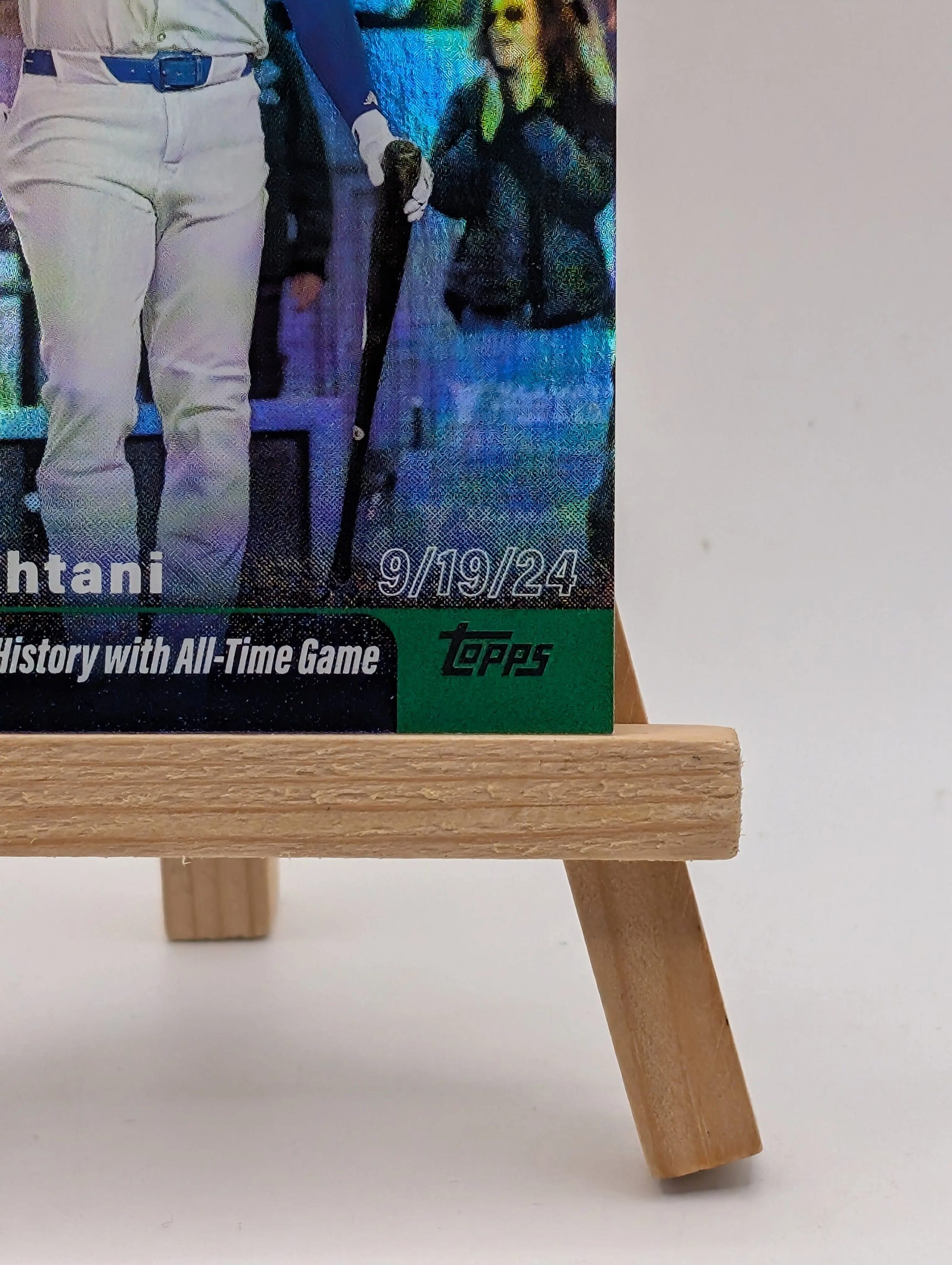 2025 Topps Series 1 Greatest Hits Shohei Ohtani #GH25 50/50 Green Foil /99 MVP FRENLY BRICKS - Open 7 Days image 5