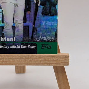 2025 Topps Series 1 Greatest Hits Shohei Ohtani #GH25 50/50 Green Foil /99 MVP