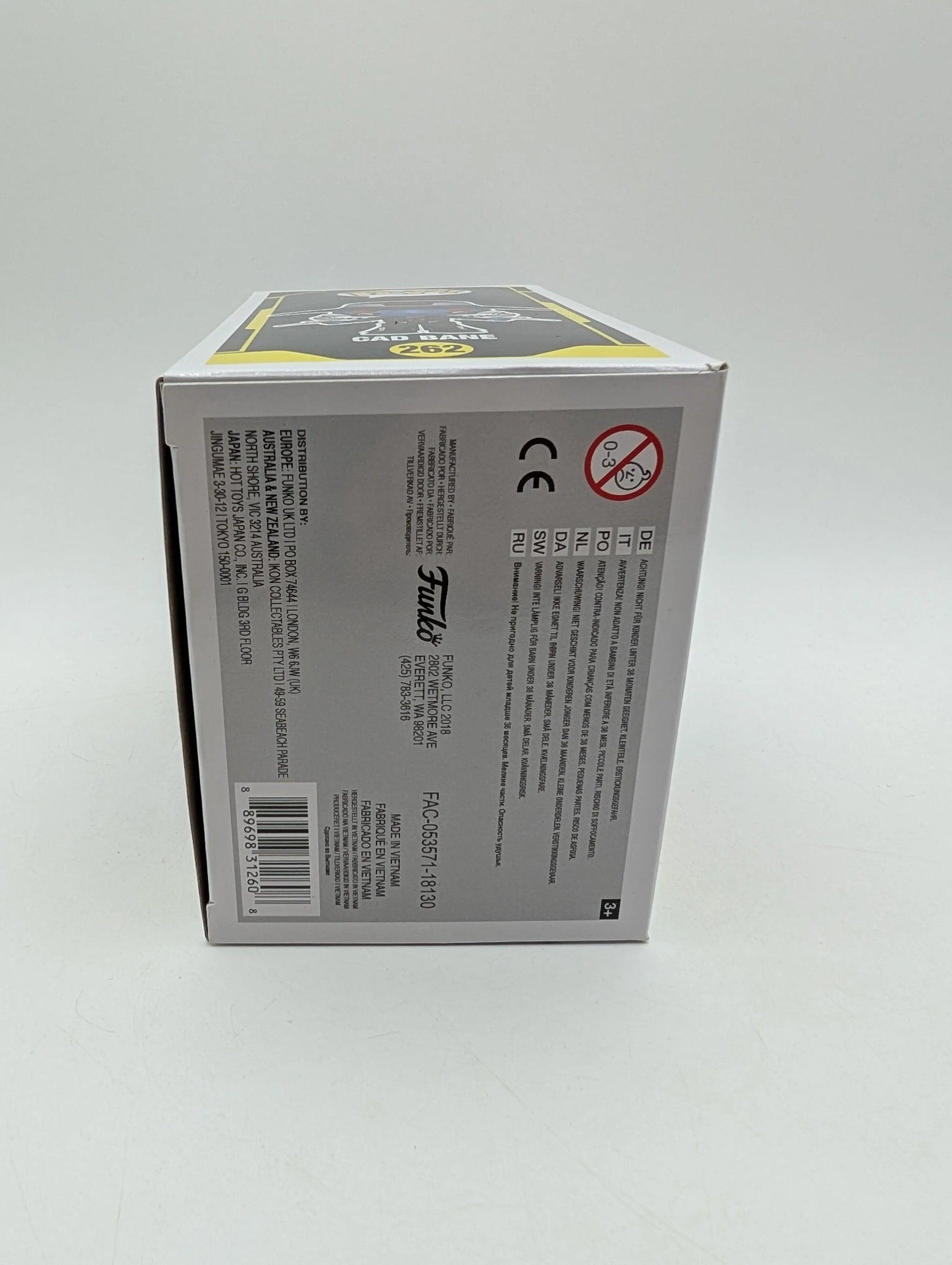 Star Wars Cad Bane Pop! Vinyl Figure #262 Funko 2018 Summer Con LE FRENLY BRICKS - Open 7 Days