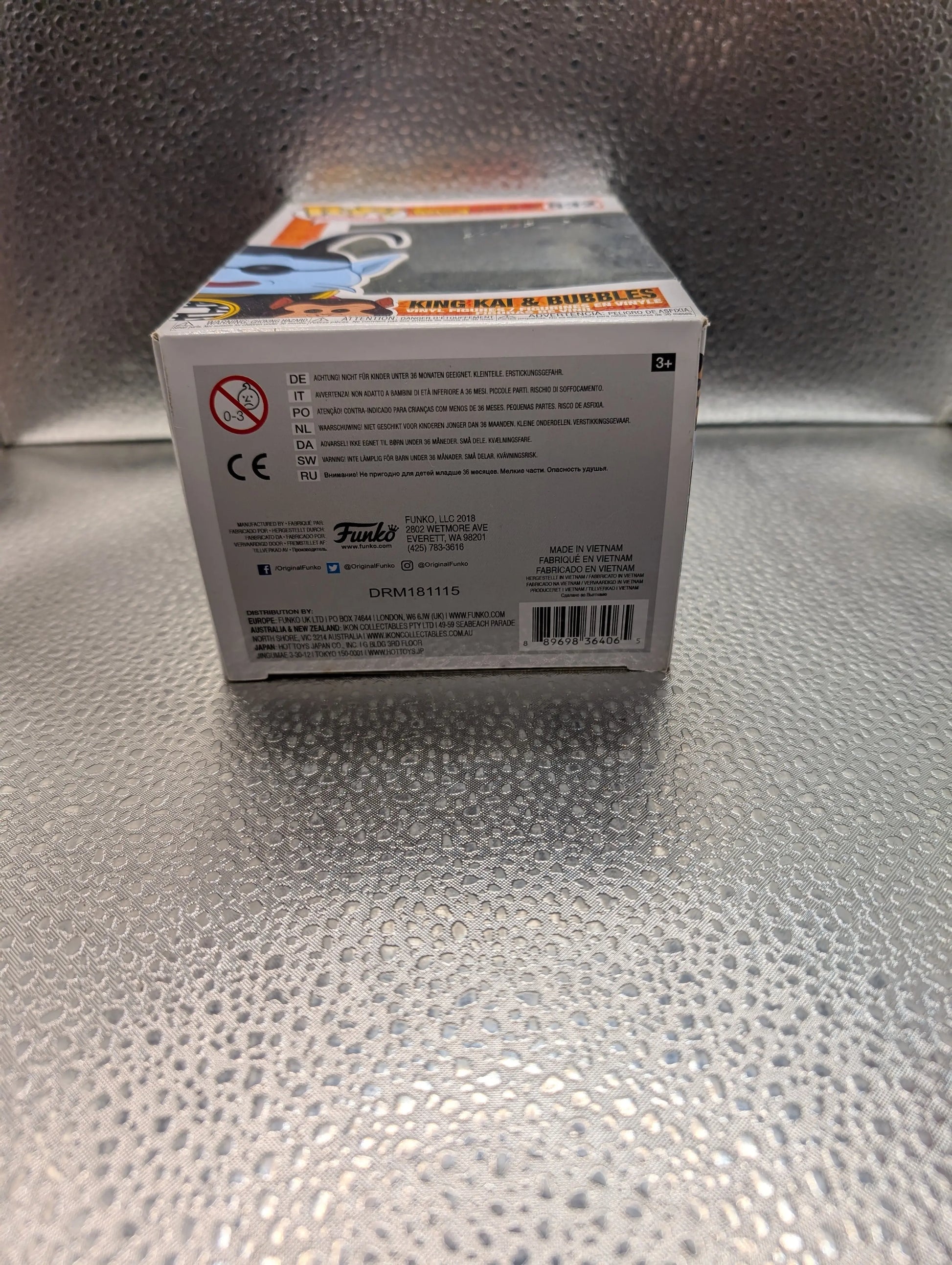 FUNKO Pop Vinyl King Kai & Bubbles #532 FRENLY BRICKS - Open 7 Days