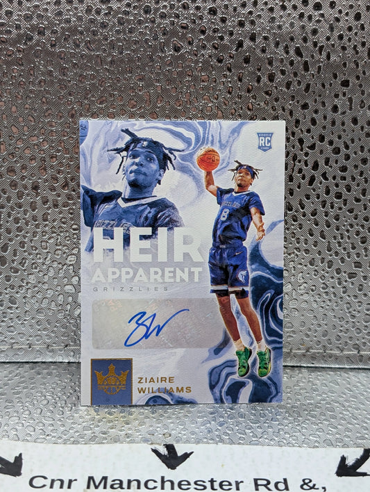 2021-22 Court Kings Heir Apparent Autographs Ziaire Williams Rookie Auto /199 FRENLY BRICKS - Open 7 Days