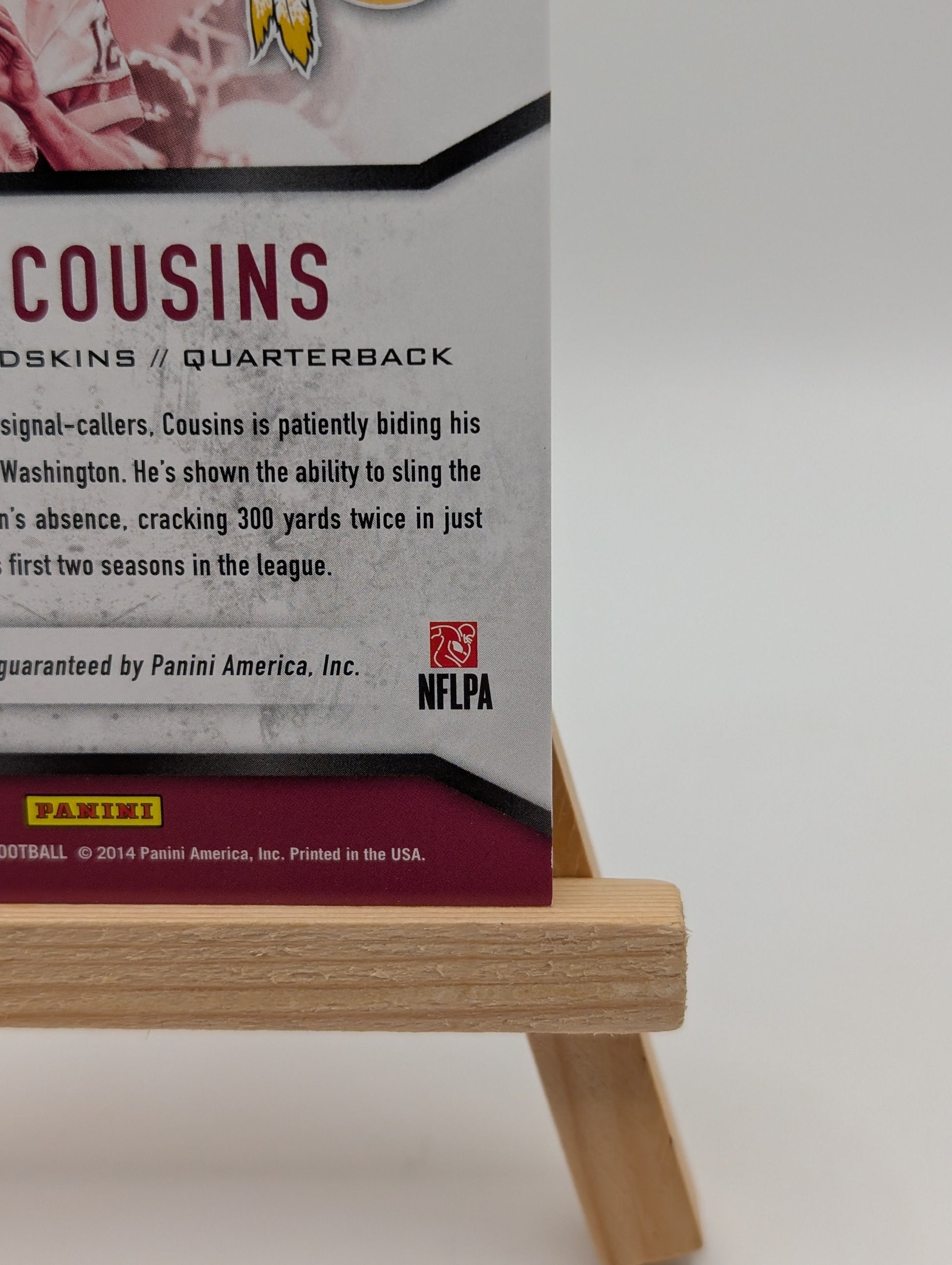 Kirk Cousins Auto SP 2014 Panini Prestige Signatures #41 Autograph #/199 FALCONS FRENLY BRICKS - Open 7 Days