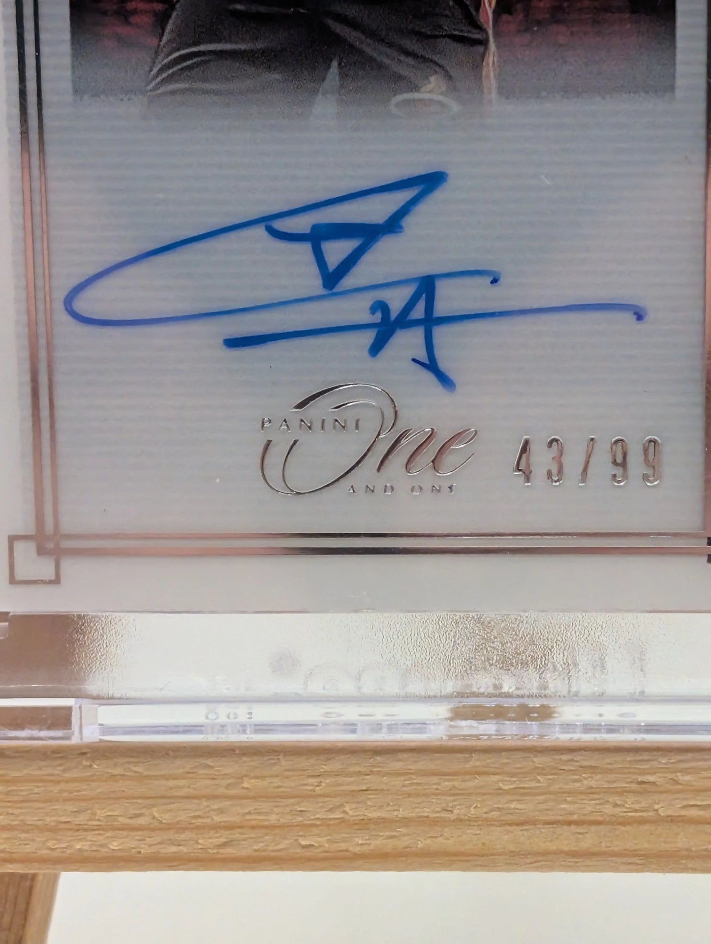 2019-20 Panini One & One Blue 34/49 Tyler Herro Rookie Auto #RA-THR BB2 FRENLY BRICKS - Open 7 Days