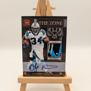 Panini Crown Royale 2010 DeAngelo Williams Auto Glove /10 THE ZONE FRENLY BRICKS - Open 7 Days