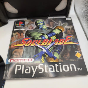 Soul Blade With Manual -  PS1 - PlayStation 1 - PAL - Fat Case - Vintage Video Game FRENLY BRICKS - Open 7 Days