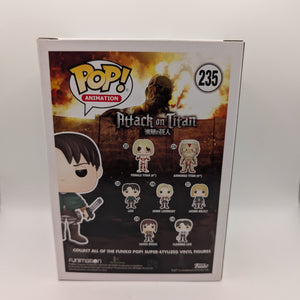 Funko Pop Animation Attack on Titan #235 Levi Vinyl Figure FRENLY BRICKS - Open 7 Days