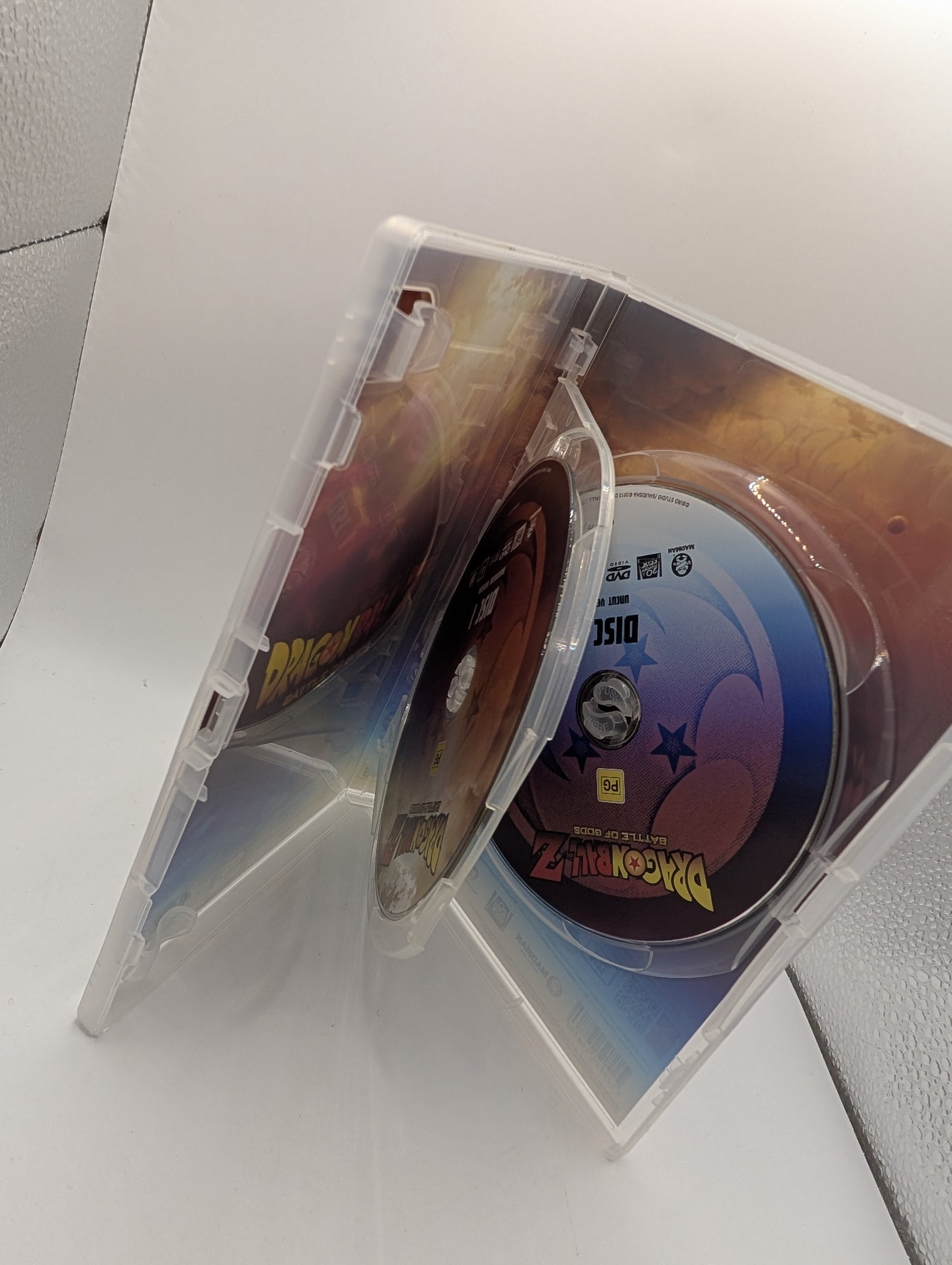 Dragon Ball Z: Battle of Gods 2-disc Uncut Edition DVD.