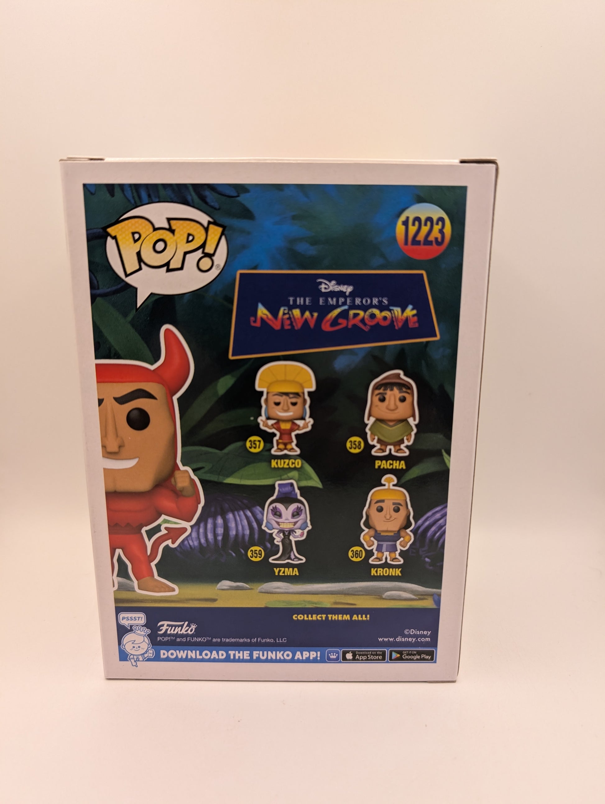 Funko Pop! Disney Kronk D23 Disney Expo Exclusive Vinyl Figure 1223