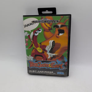 Sega Mega Drive Toejam and Earl Boxed PAL Version FRENLY BRICKS - Open 7 Days