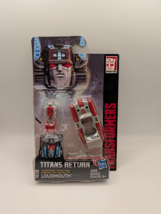 Transformers Generations Titans Return Titan Master LOUDMOUTH 2015 Action Figure FRENLY BRICKS - Open 7 Days