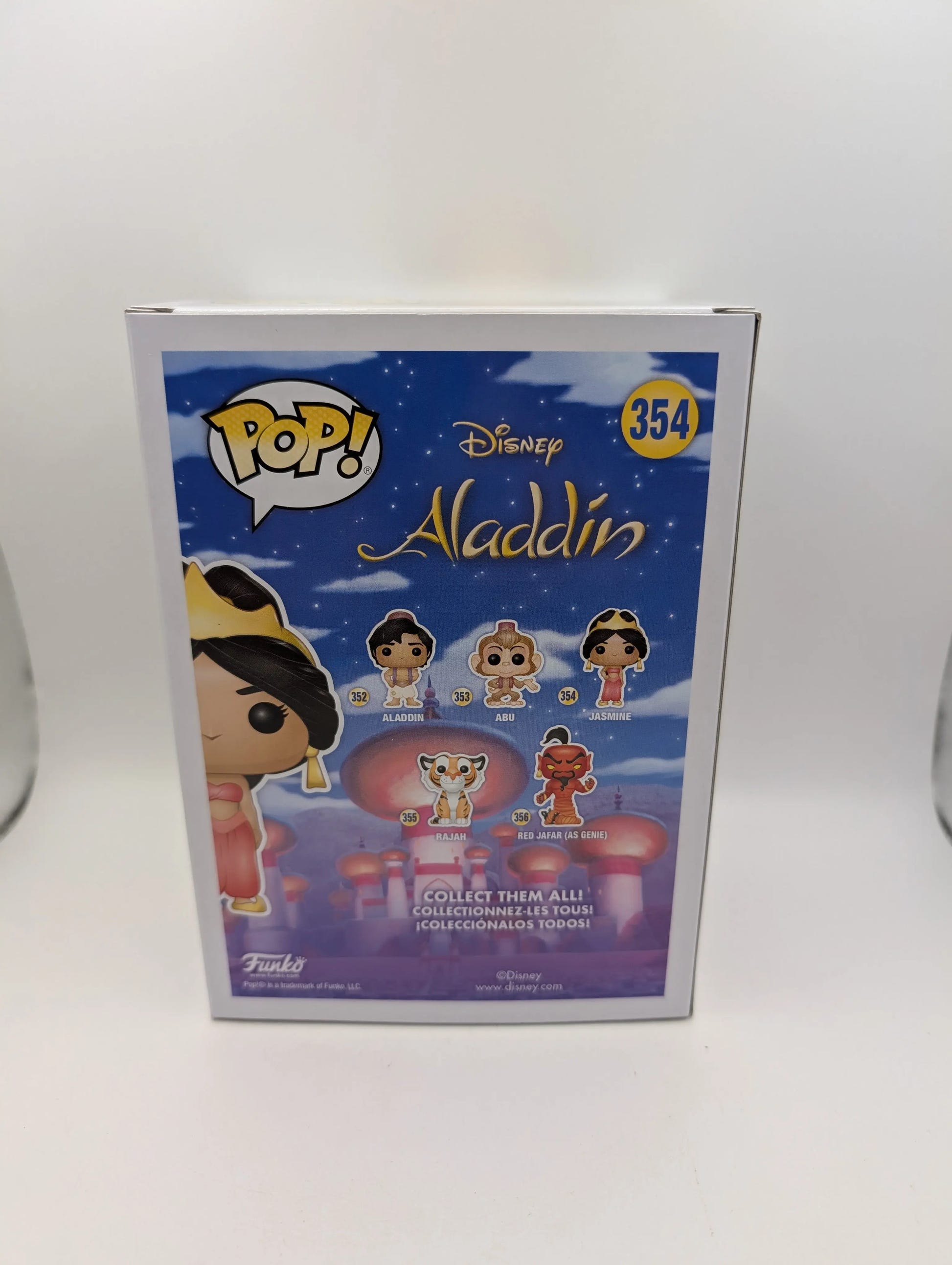 Funko Pop Vinyl! Disney: Jasmine #354 Classic Aladdin Princess FRENLY BRICKS - Open 7 Days image 3