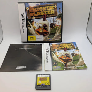 CHICKEN BLASTER (PG) NINTENDO DS INCLUDES MANUAL FRENLY BRICKS - Open 7 Days