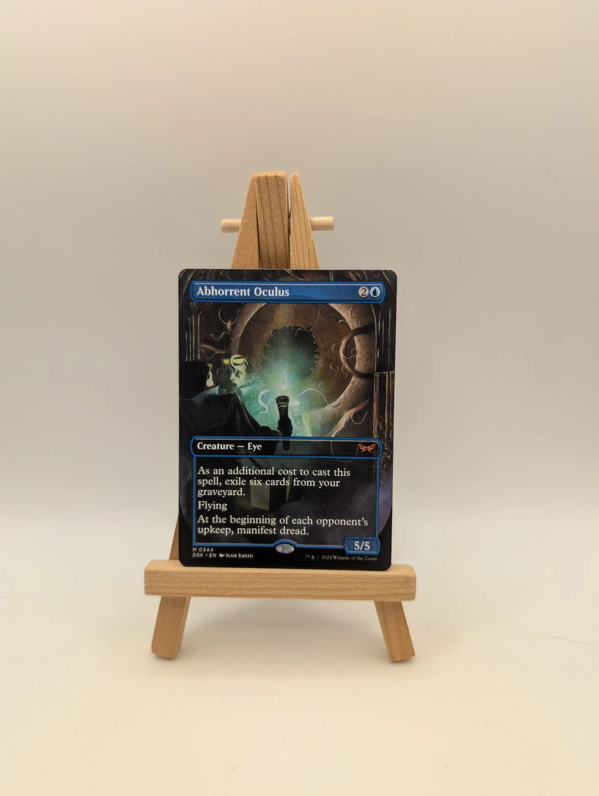 MAGIC: THE GATHERING - Abhorrent Oculus (Borderless) (DSK-344) - Duskmourn FRENLY BRICKS - Open 7 Days image 1