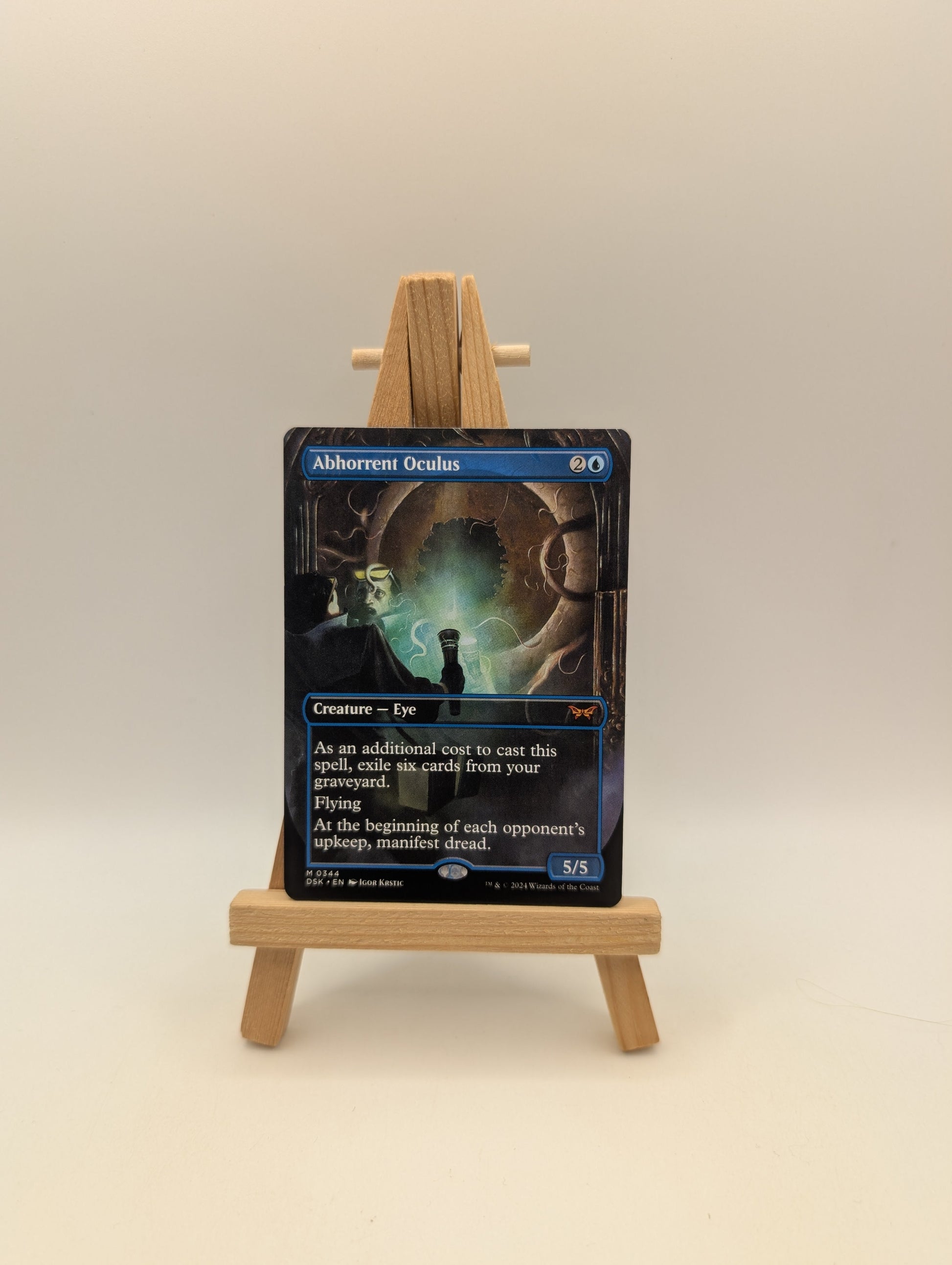 MAGIC: THE GATHERING - Abhorrent Oculus (Borderless) (DSK-344) - Duskmourn FRENLY BRICKS - Open 7 Days