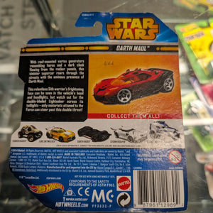 Hot Wheels Star Wars Darth Maul Dicast Model Car 2014 FRENLY BRICKS - Open 7 Days