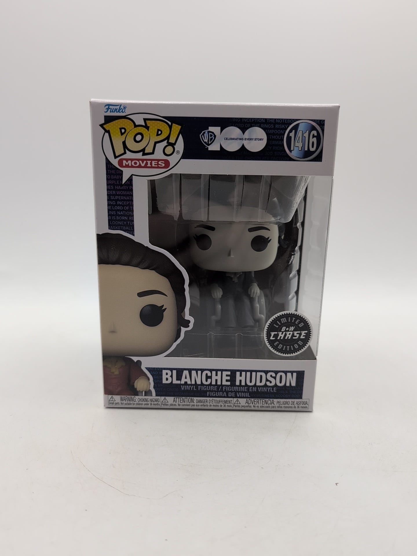 Funko POP! Movies BLANCHE HUDSON 1416 What Ever Happen to Baby Jane B+W Chase image 11