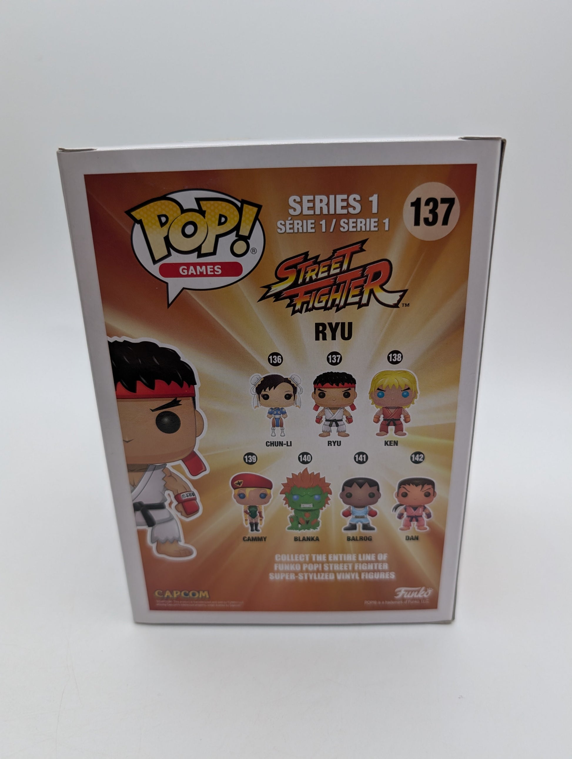 Funko Pop! Streetfighter: #137 RYU * VAULTED* FRENLY BRICKS - Open 7 Days
