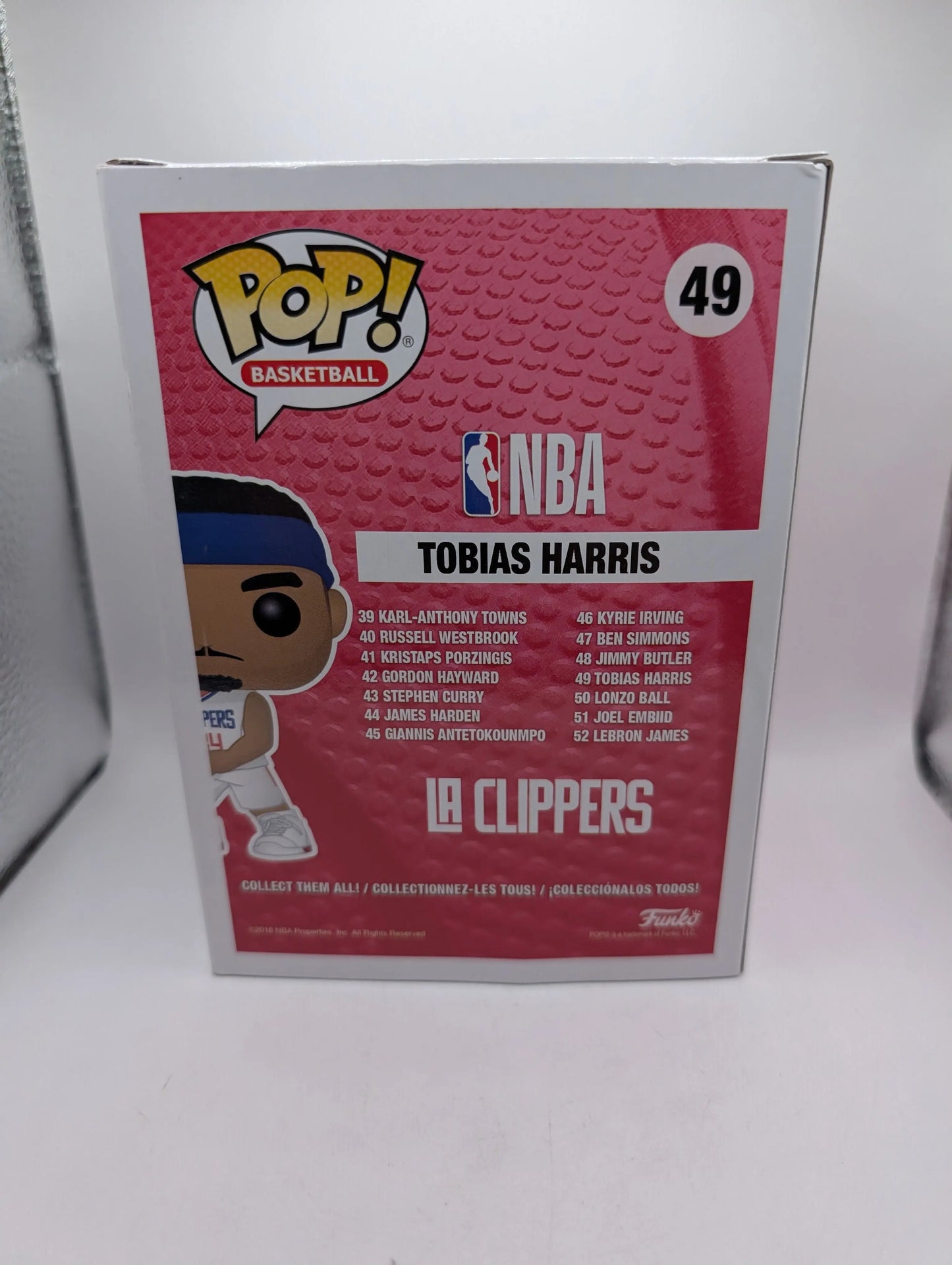 NBA Funko Pop Vinyl Figure Tobias Harris 49 FRENLY BRICKS - Open 7 Days