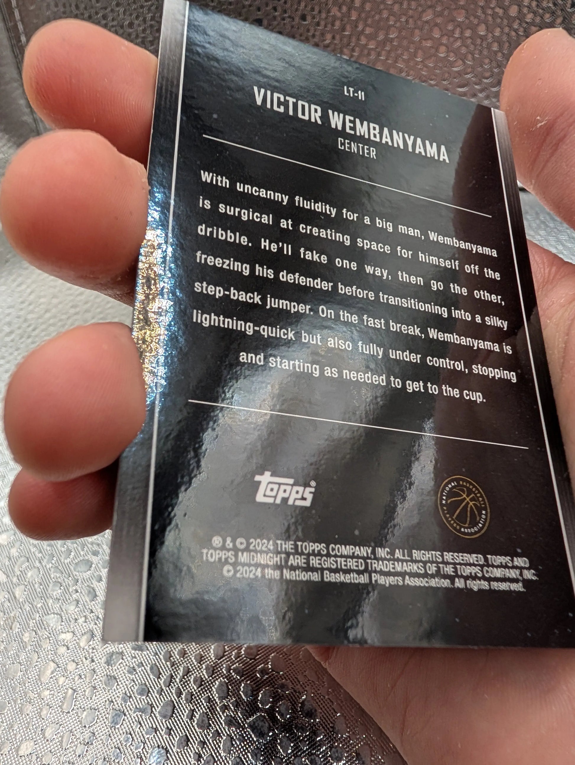 Victor Wembanyama Midnight Lunar Tide RC 67/99 Topps FRENLY BRICKS - Open 7 Days