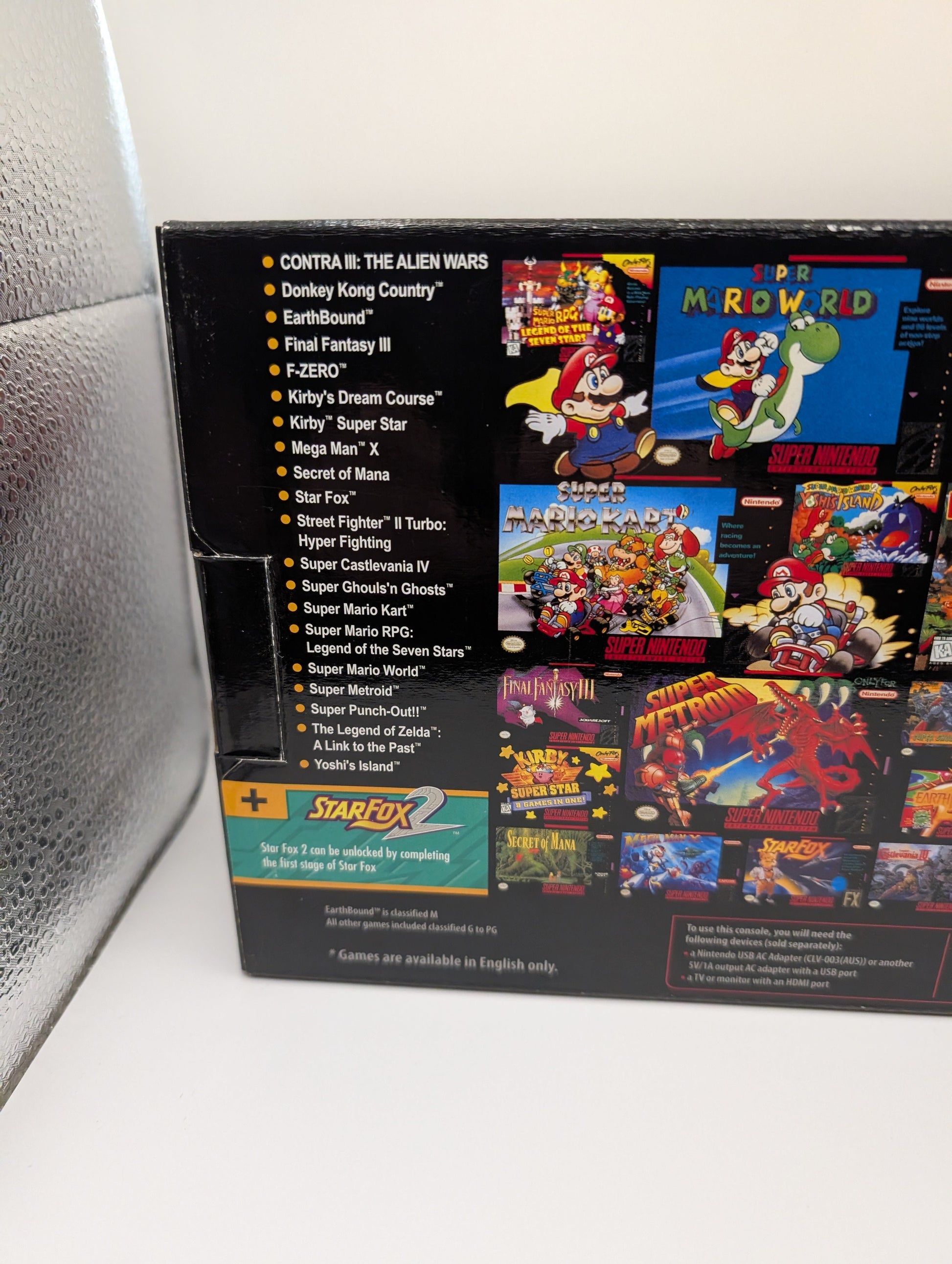 Nintendo Classic Mini: Super Nintendo Entertainment System- Grey - Pal FRENLY BRICKS - Open 7 Days