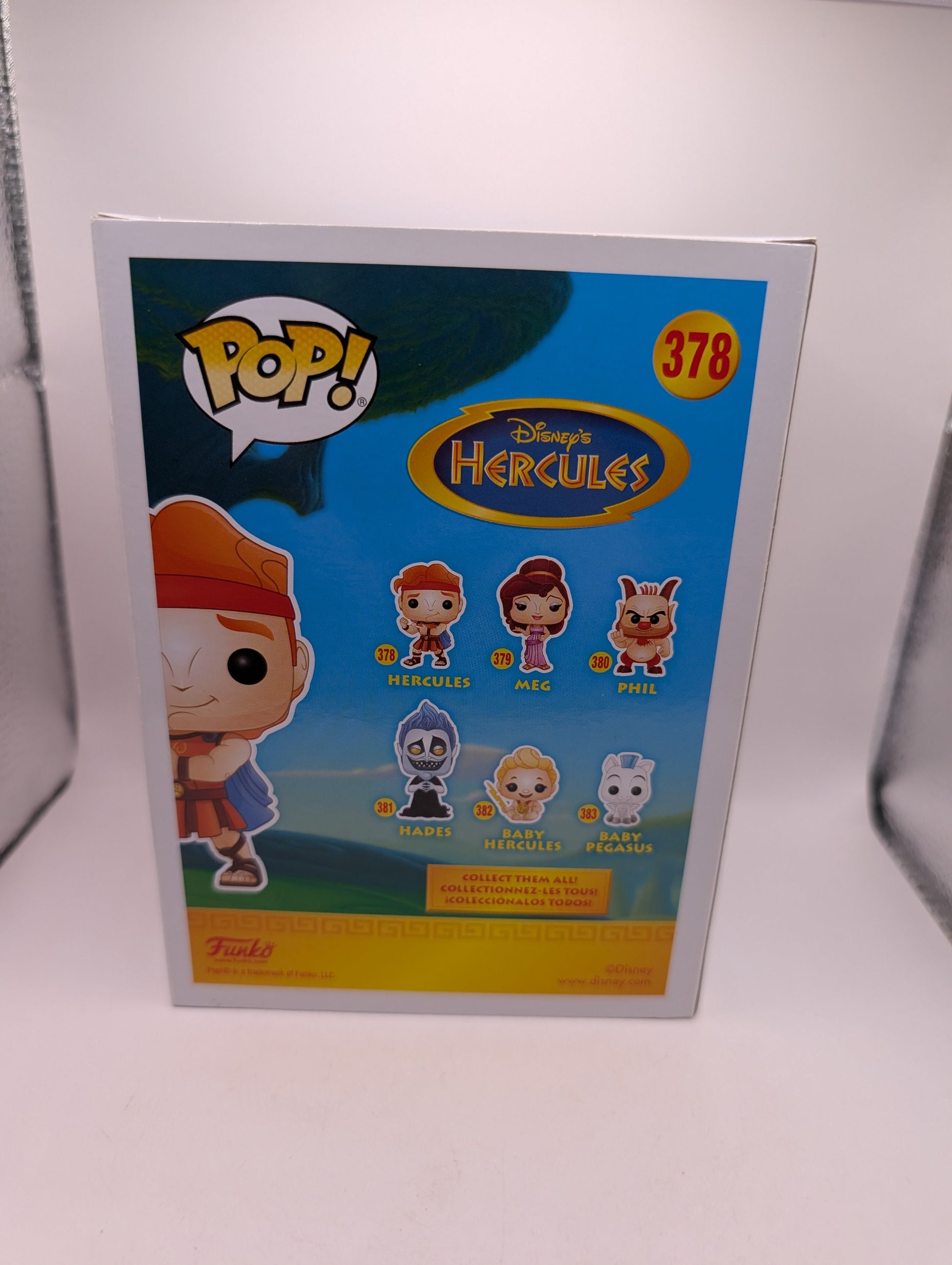 Disney Funko Pop - Hercules - Hercules - No. 378 FRENLY BRICKS - Open 7 Days
