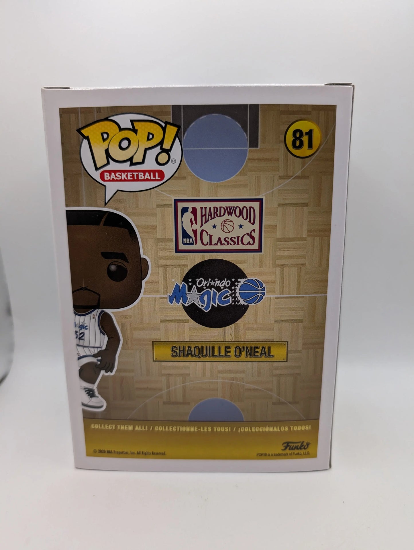 Funko Pop! Basketball NBA Orlando Magic Shaquille O’Neal #81 Vinyl Figure FRENLY BRICKS - Open 7 Days