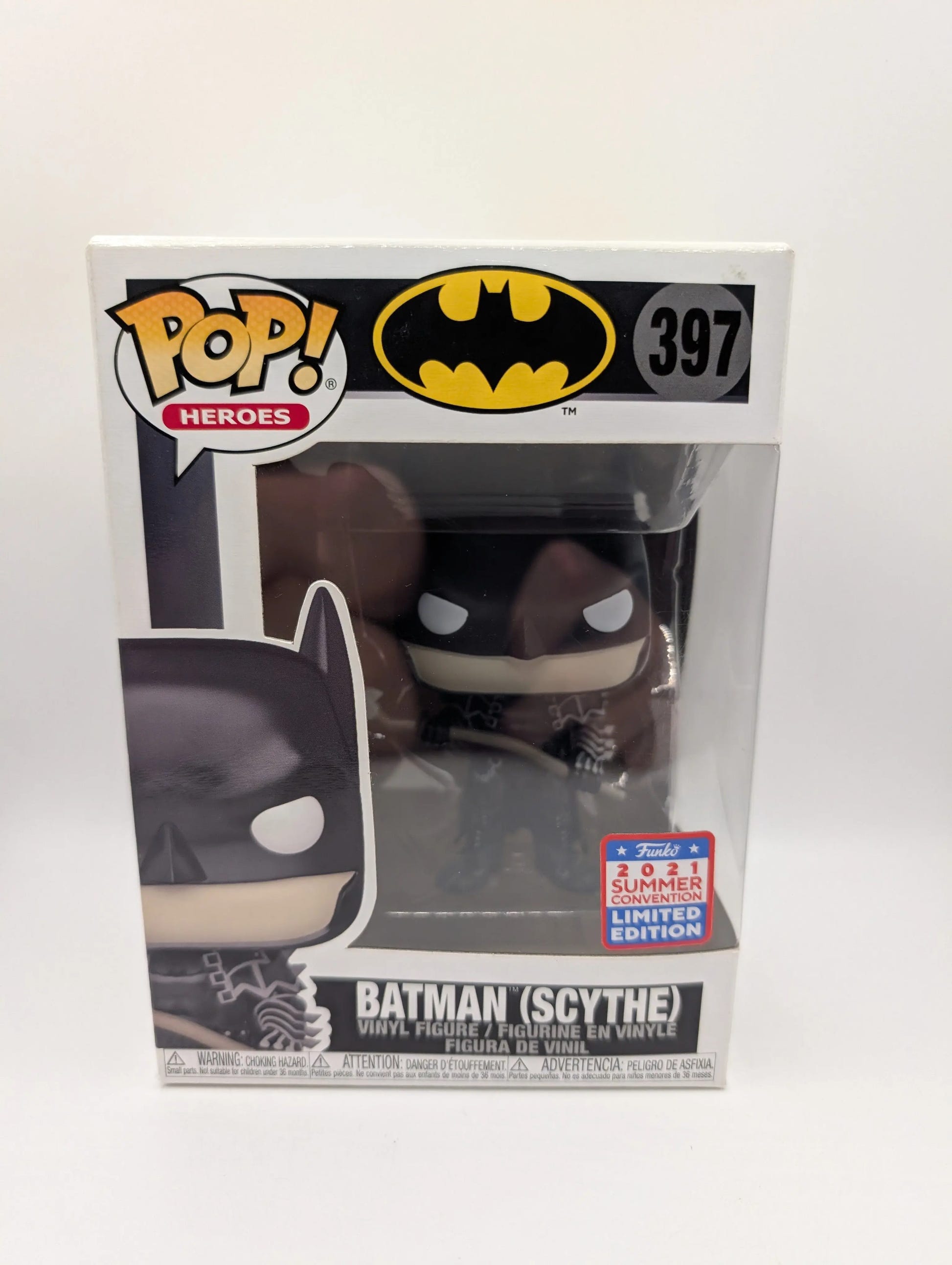 DC Comics Batman (Scythe) 2021 SDCC Funko Heroes #397 Pop! Vinyl Figure FRENLY BRICKS - Open 7 Days image 1