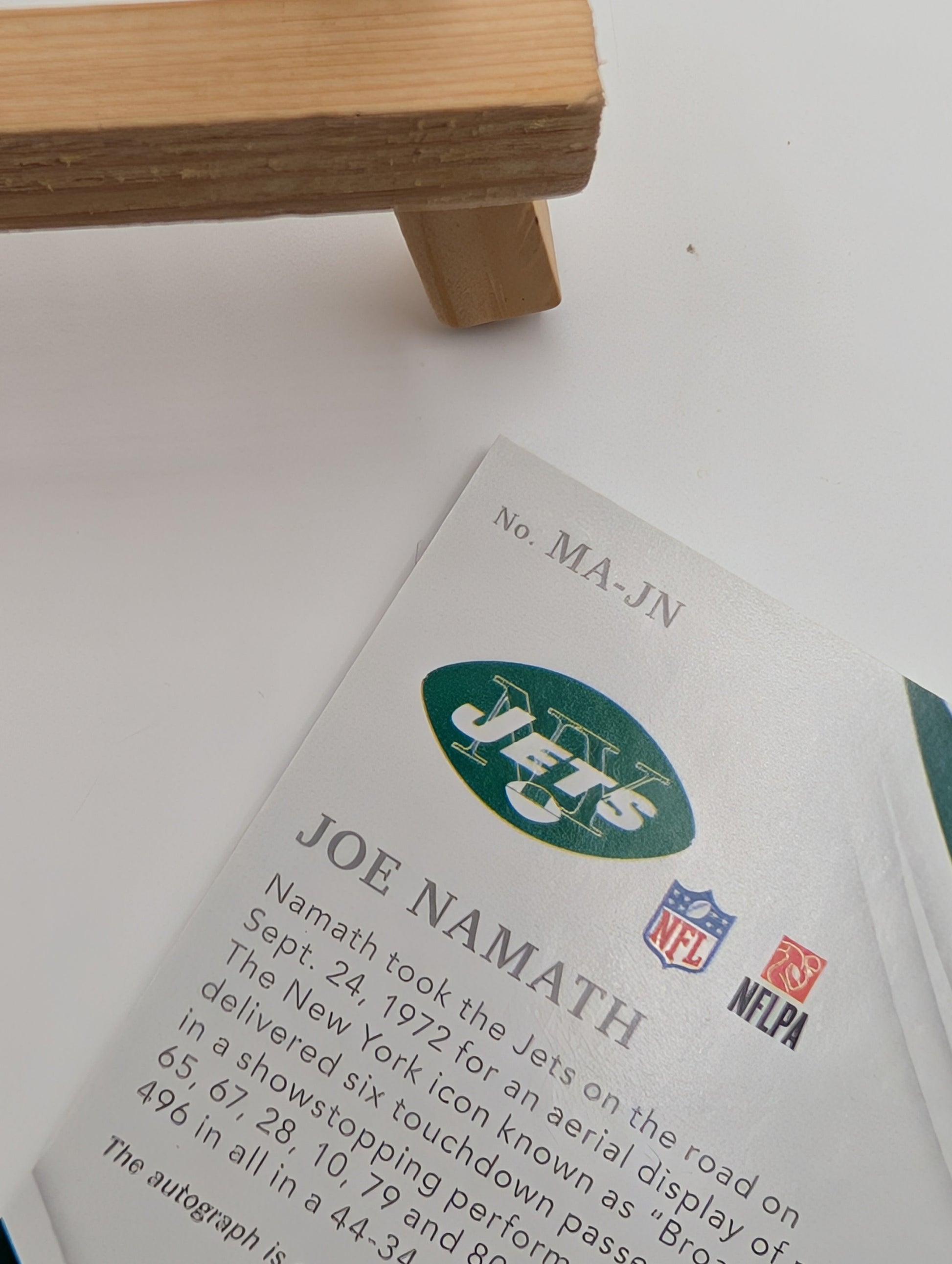 2023 Immaculate Joe Namath “Broadway Joe” Moments Auto #MA-JN - /10 FRENLY BRICKS - Open 7 Days