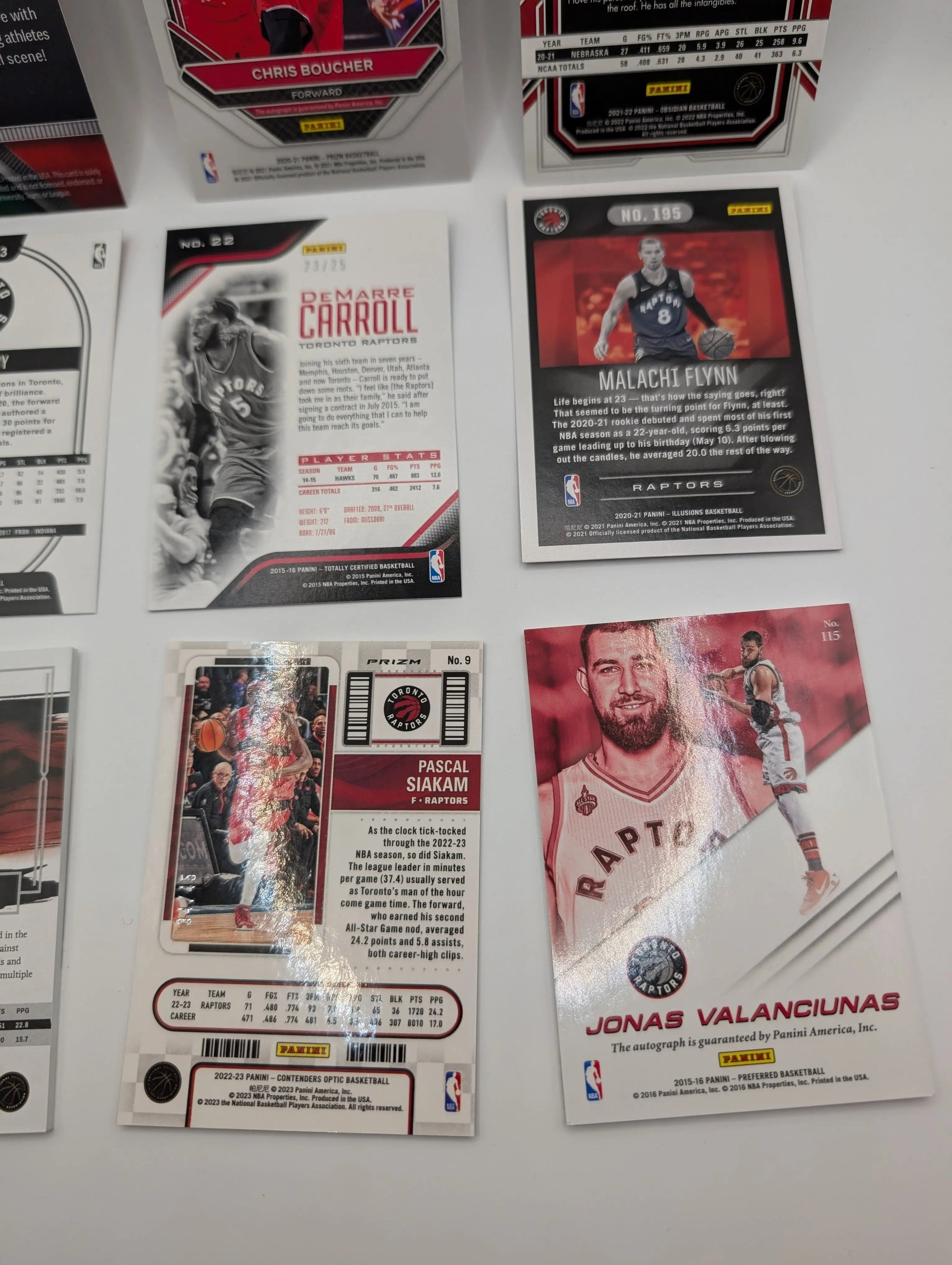 Toronto Raptors NBA Basketball Card Lot, Rookies, Patch, Auto, Scottie Barnes FRENLY BRICKS - Open 7 Days
