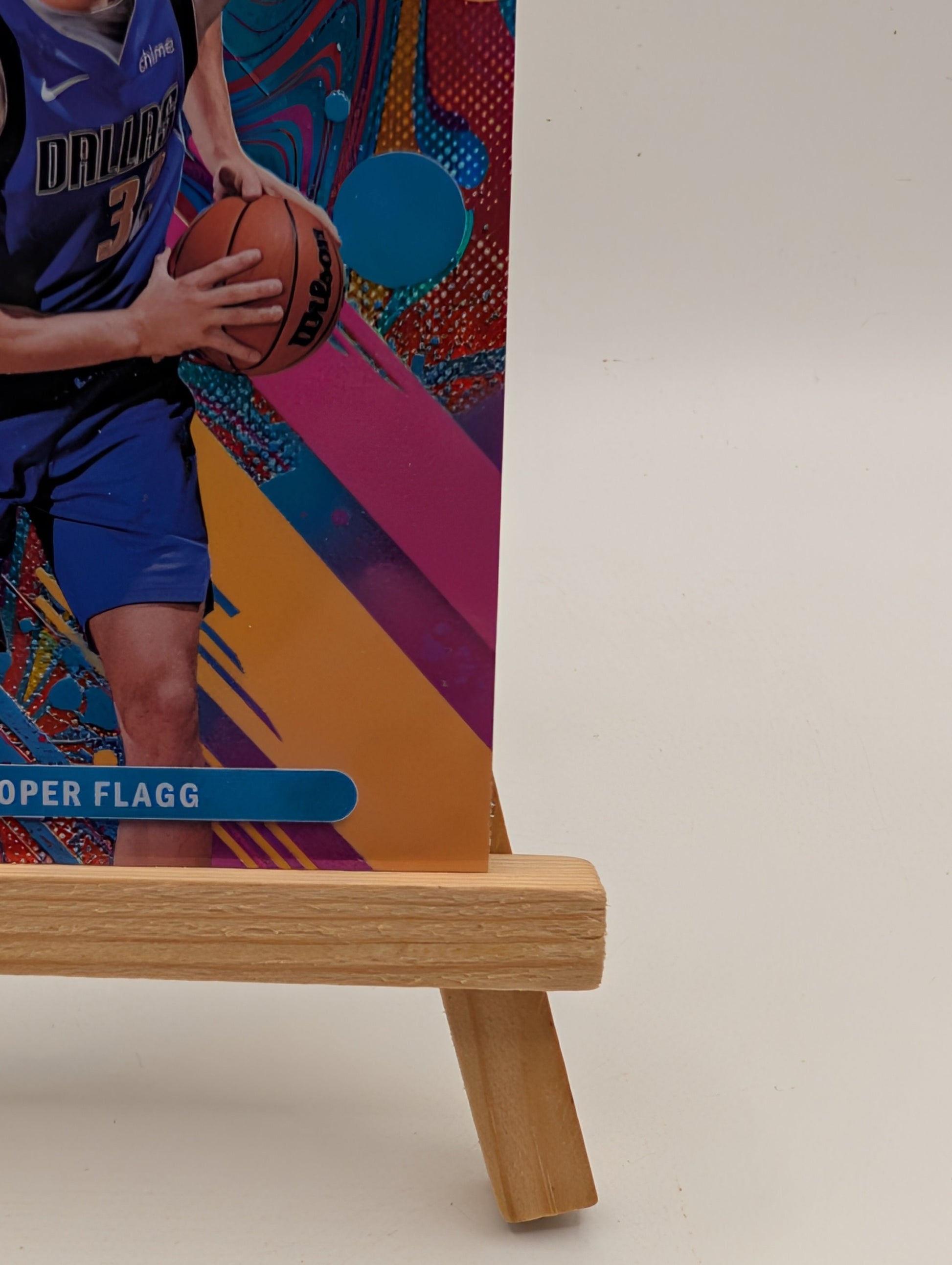 2025-26 Topps Finest COOPER FLAGG Common Rookie Oil Spill #1 FRENLY BRICKS - Open 7 Days