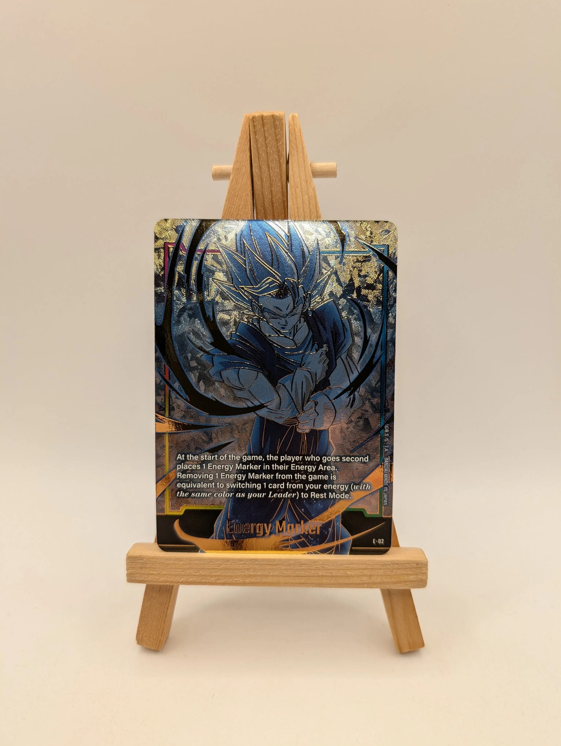 2025 DRAGON BALL SUPER FUSION WORLD ENERGY MARKER VEGITO E-02 FRENLY BRICKS - Open 7 Days image 1