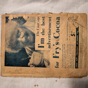 Peg's Paper 1936 Feb 29 poor condition FRENLY BRICKS - Open 7 Days